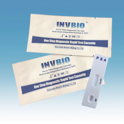 บ้าน แอนติเจนเฉพาะมะเร็งต่อมลูกหมาก PSA Rapid Test Kits Card
