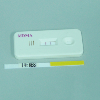 MDMA Ecstasy ปัสสาวะชุดทดสอบยาเสพติดเทปคาสเซ็ต 15-20 นาที