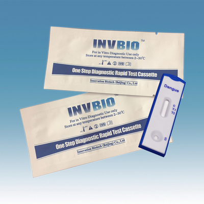 เซรั่มพลาสม่า Self Dengue Ns1 Ag Rapid Test Kit การบรรจุ OEM
