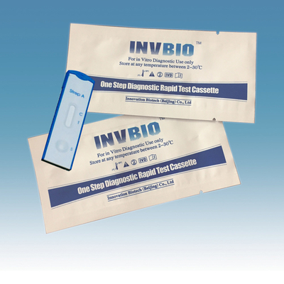ชุดทดสอบ Rapid Immunoassay โรคติดเชื้อขั้นตอนเดียว Strep A