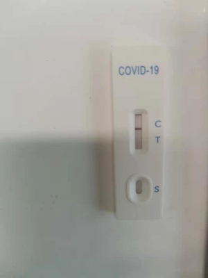 การตรวจจับเชิงคุณภาพ Ag Rapid Test Cassette Lollipop Self Rtk Antigen Test