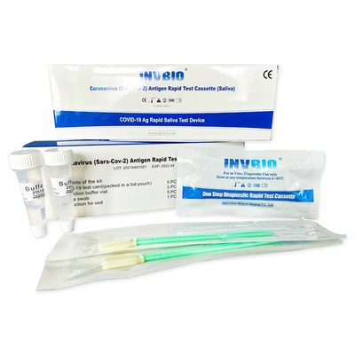95.6% Sensitivity Antigen H Pylori Rapid Test Kit รูปแบบการ์ด