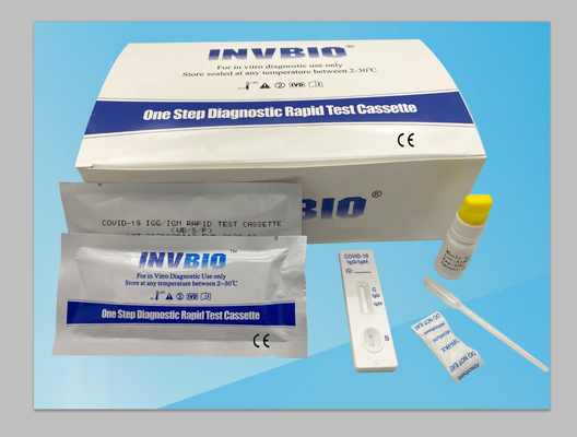 CE FSC FDA IgG IgM Colloidal Gold ชุดทดสอบอย่างรวดเร็วสำหรับแอนติบอดี COVID19