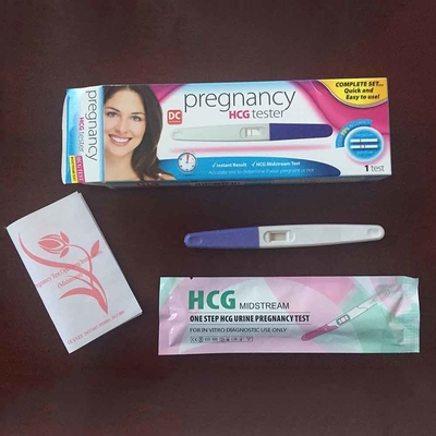 ชุดทดสอบภาวะเจริญพันธุ์ในเพศหญิงด้วยตนเอง Hcg Pregnancy Rapid Test Midstream