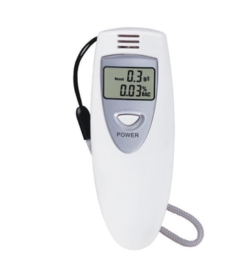 เครื่องทดสอบแอลกอฮอล์ RoHS CE Breathalyzer เครื่องทดสอบแอลกอฮอล์แบบตอบสนองอย่างรวดเร็ว