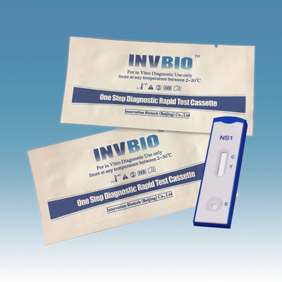 เซรั่มพลาสม่า Home Ns1 Rapid Dengue Igg Igm ชุดทดสอบ ISO13485