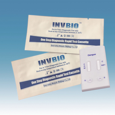 เซรั่มพลาสม่า Home Ns1 Rapid Dengue Igg Igm ชุดทดสอบ ISO13485