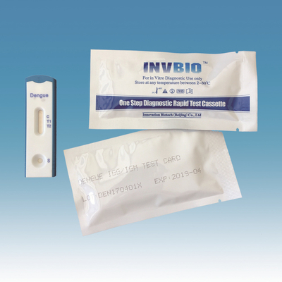 เซรั่มพลาสม่า Home Ns1 Rapid Dengue Igg Igm ชุดทดสอบ ISO13485