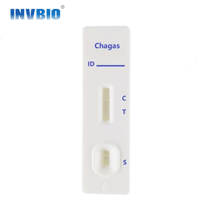 การทดสอบเชิงคุณภาพชุดทดสอบโรคติดเชื้ออย่างรวดเร็ว Chagas Ab Test Cassette