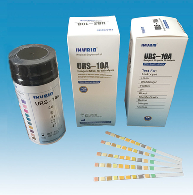 1-11 Parameters Reagent Strips สำหรับการวิเคราะห์ปัสสาวะ Insight