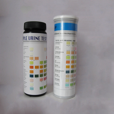 One Step Reagent 11 Parameter แถบทดสอบปัสสาวะในหลอดทดลอง