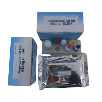 การวินิจฉัยทางการแพทย์ HBsAb Elisa รีเอเจนต์ทดสอบ OEM การบรรจุ