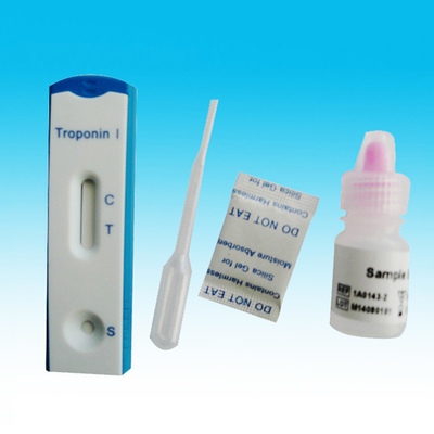 ชุดตรวจเลือด CTnI Troponin I Rapid 25 Cassette / Box