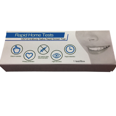 Medical Ivd Infectious Disease Rapid Test Kits One Step Hiv น้ำลาย