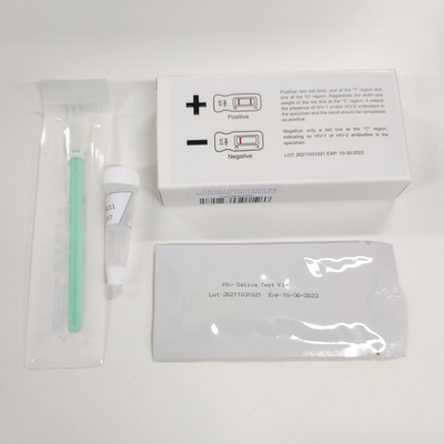 Medical Ivd Infectious Disease Rapid Test Kits One Step Hiv น้ำลาย